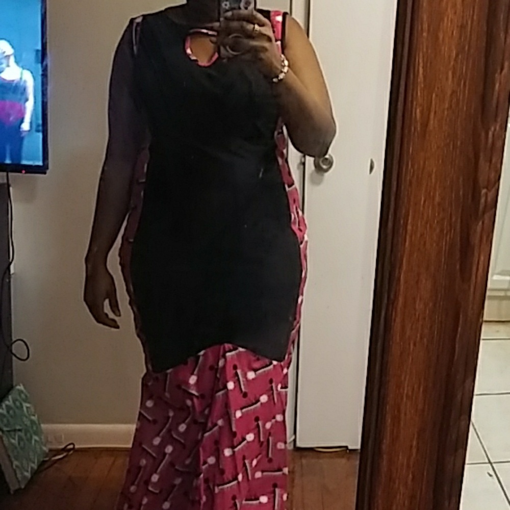 Custom made African dress. Size 14